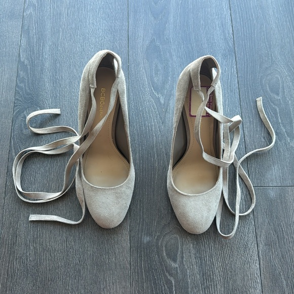 BCBGeneration Lace Up Heeels - Picture 5 of 9